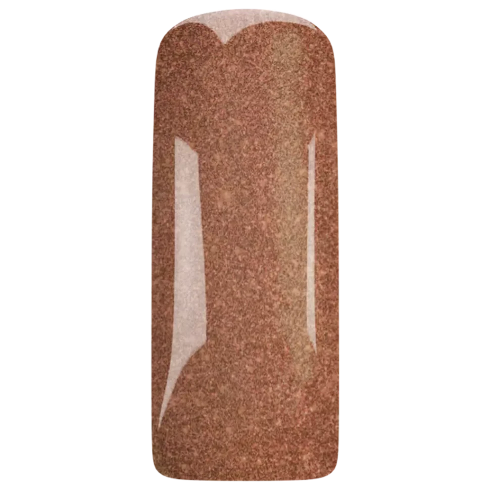  Гель - полиш Bronzer Glitter  ( светоотражайка) 15 мл 