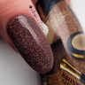  Гель - полиш Bronzer Glitter  ( светоотражайка) 15 мл 