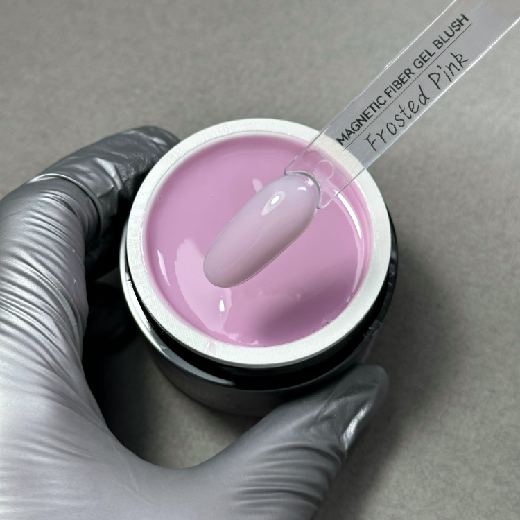 Файбер гель fiber Blush Frosted Pink 30 гр