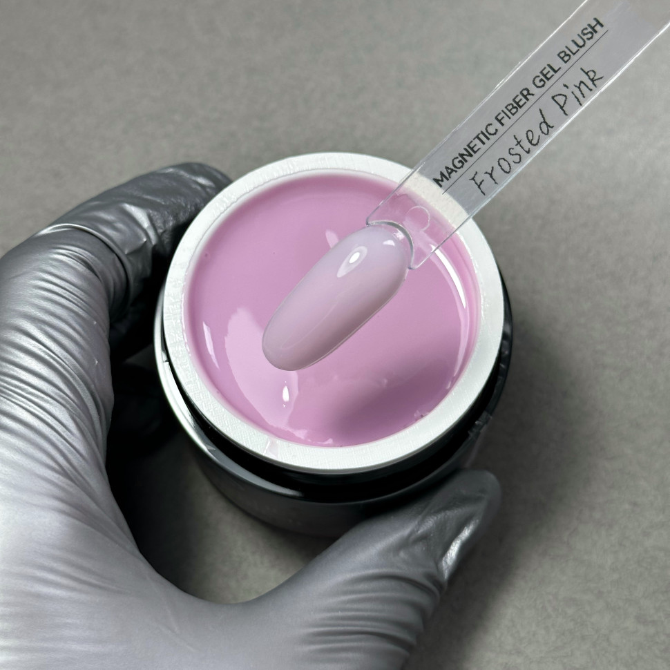 Файбер гель fiber Blush Frosted Pink 30 гр