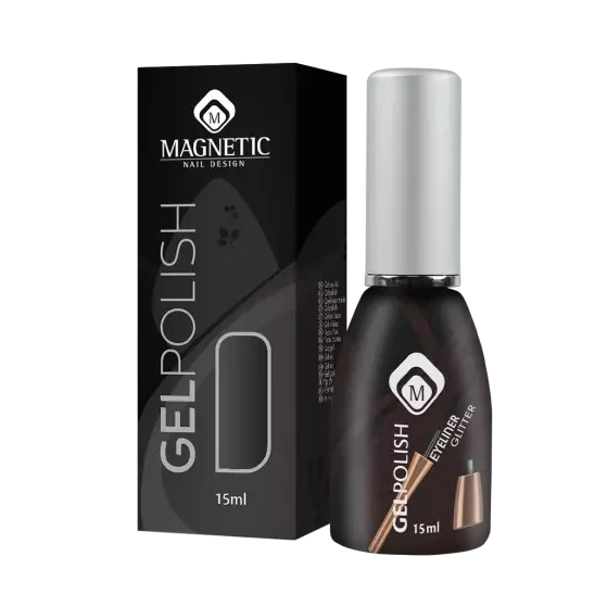 Гель лак Eyeliner Glitter 15 мл (светоотражайка)
