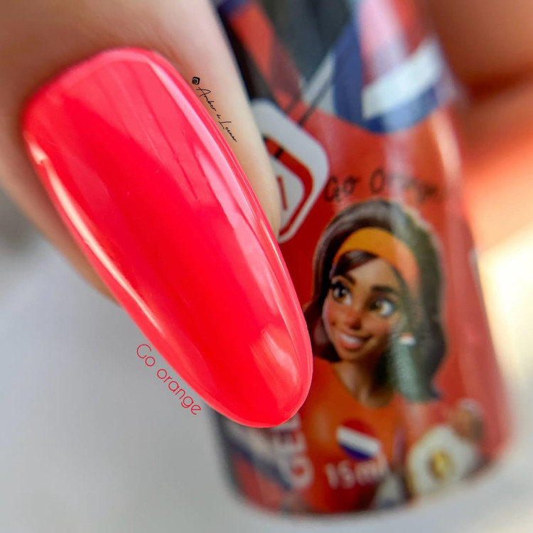 Гель лак Go Orange 15 мл 