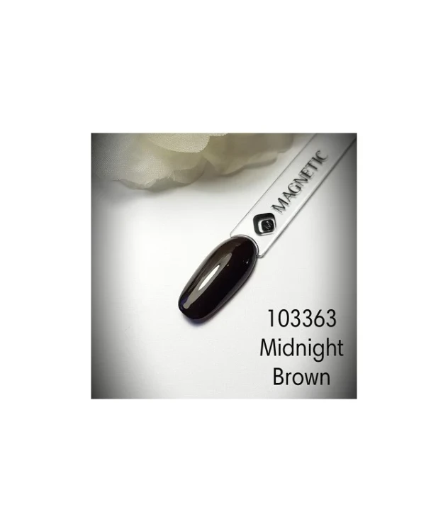 Гель лак Midnight Brown 15 мл 