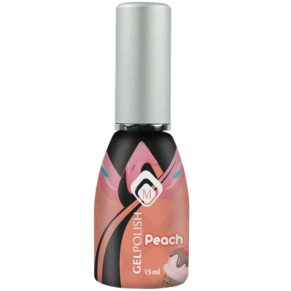 Гель лак Peach 15 мл 